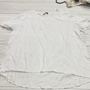 Zara White Short Sleeve Tee